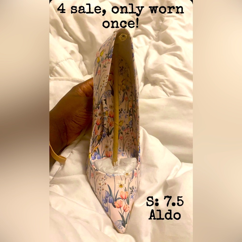 Aldo floral stilettos
